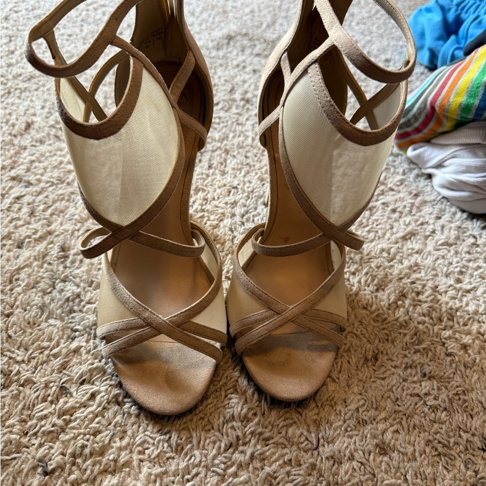 Aldo Tan Strappy Women's Heels